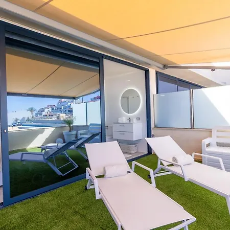 Rooftop Balcon De Los Gigantes Apartman Puerto de Santiago